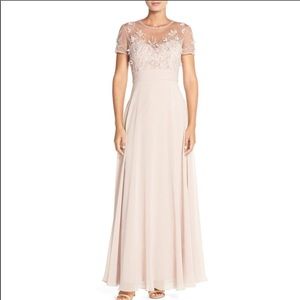 JS Collection blush gown NWOT